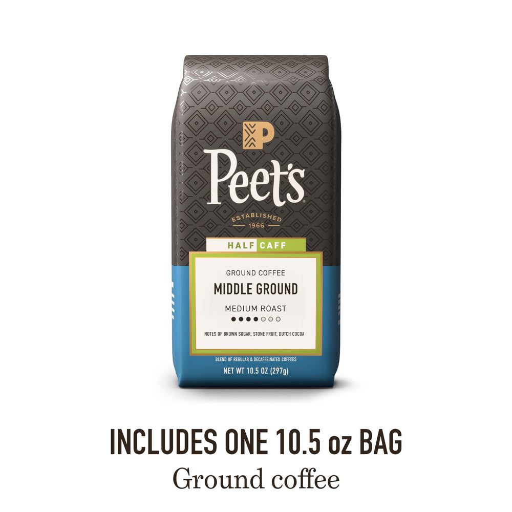 Peet's label close-up highlighting roast level and flavor notes to inform taste