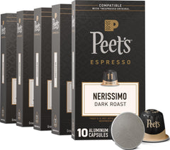 Peet's Nerissimo front packaging showing five boxes and bold branding benefit fresh supply