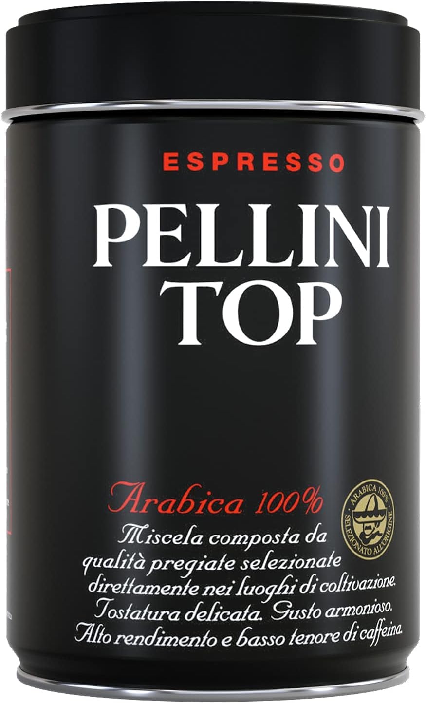 Pellini tin front packaging showing brand and benefit of freshness