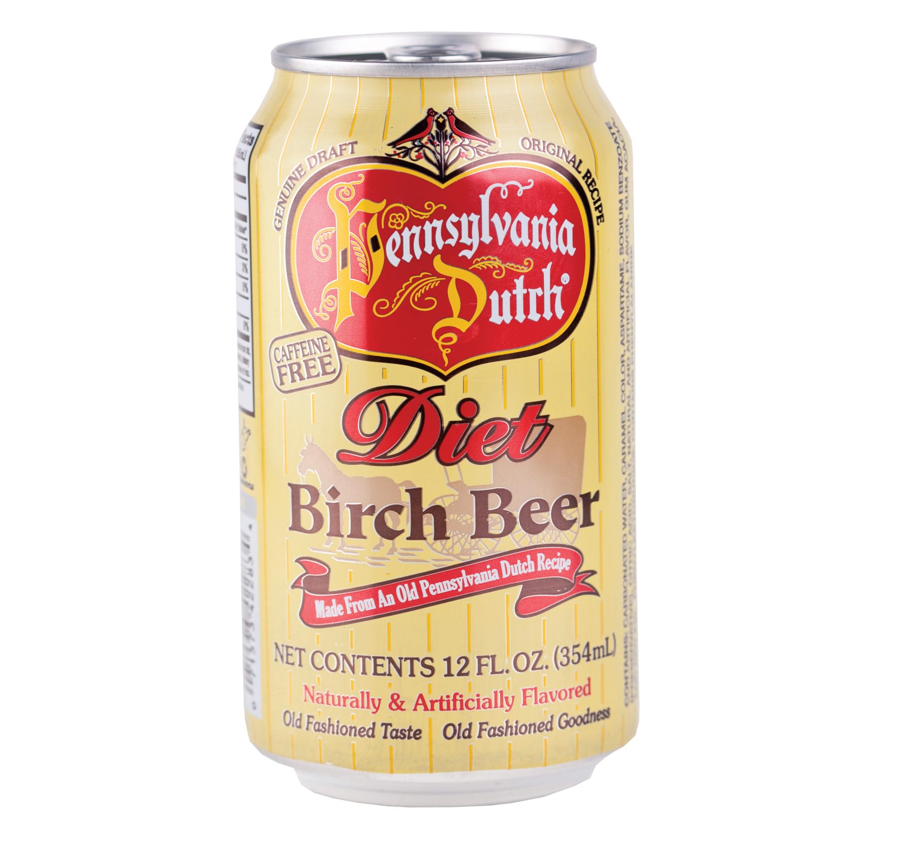PA Dutch double-boxed packaging with foam inserts, protects cans