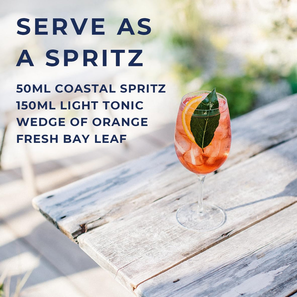 Pentire served with ice and herb garnish illustrating suggested serve and aromatic lift benefit