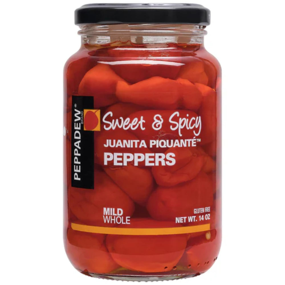 Peppadew close-up of pepper texture highlighting firm, juicy flesh for stuffing
