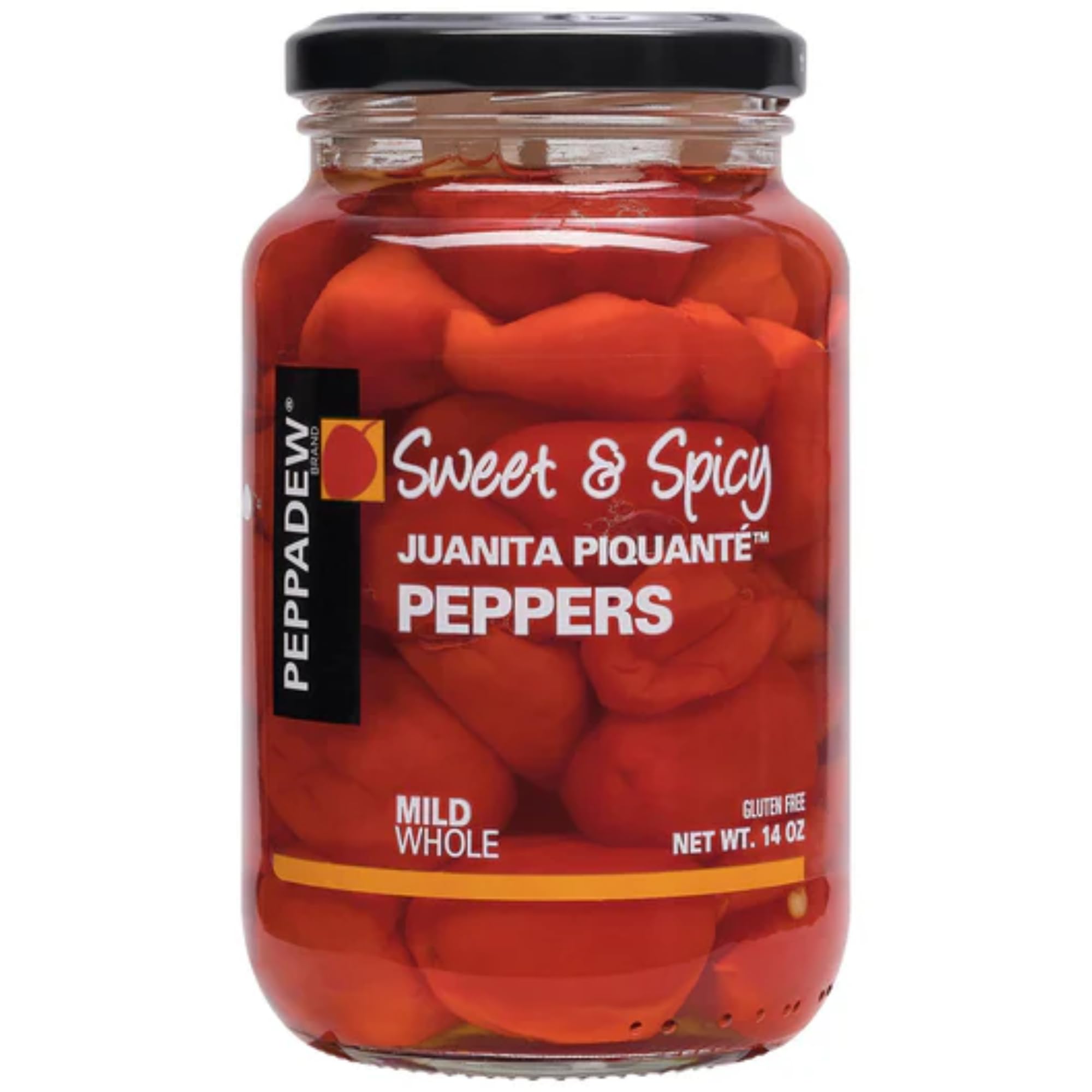 PEPPADEW close-up of Juanita pepper texture and juice, shows firm crunchy benefit