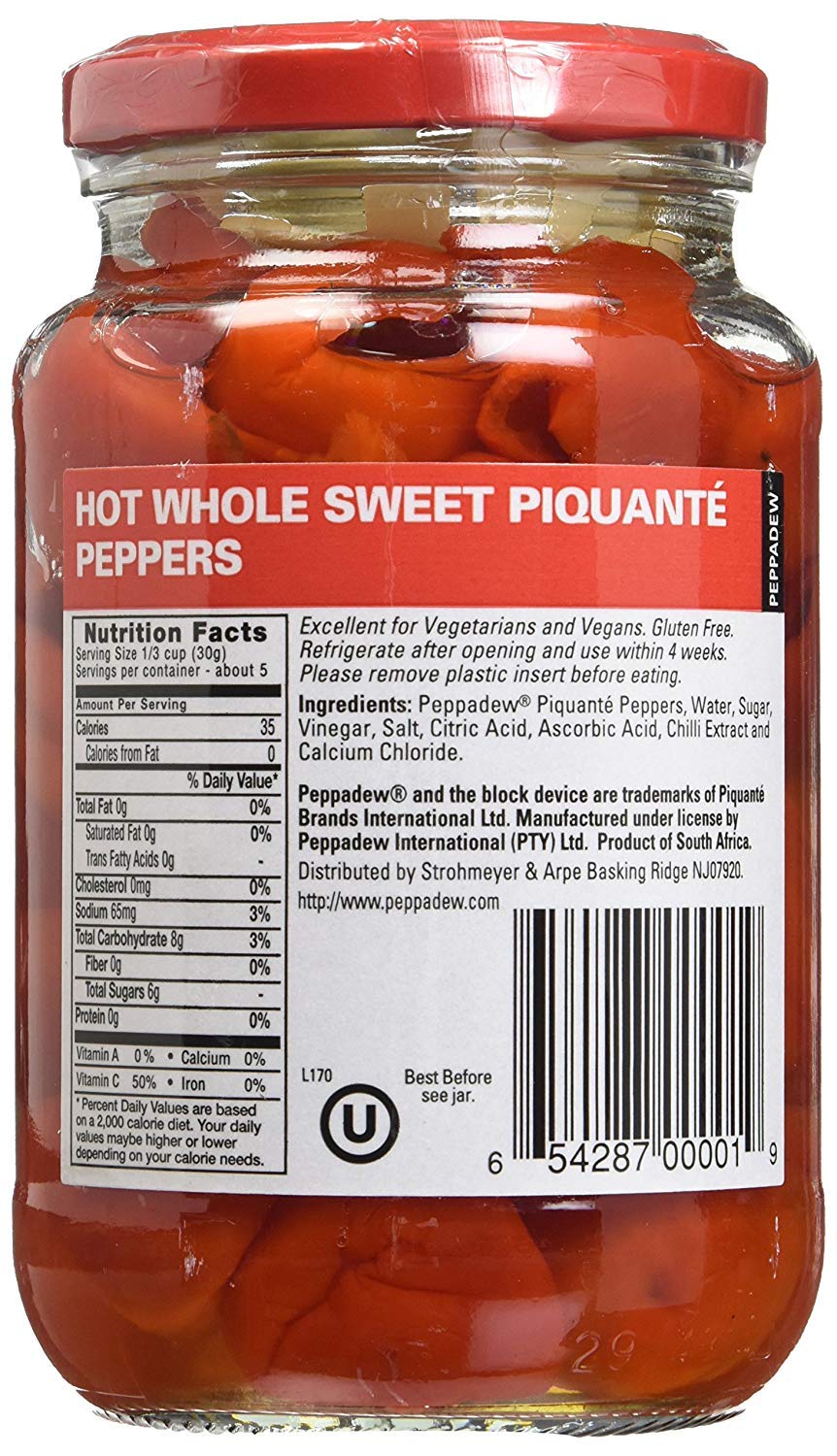 Peppadew stuffed peppers on plate demonstrating easy appetizer and bold taste