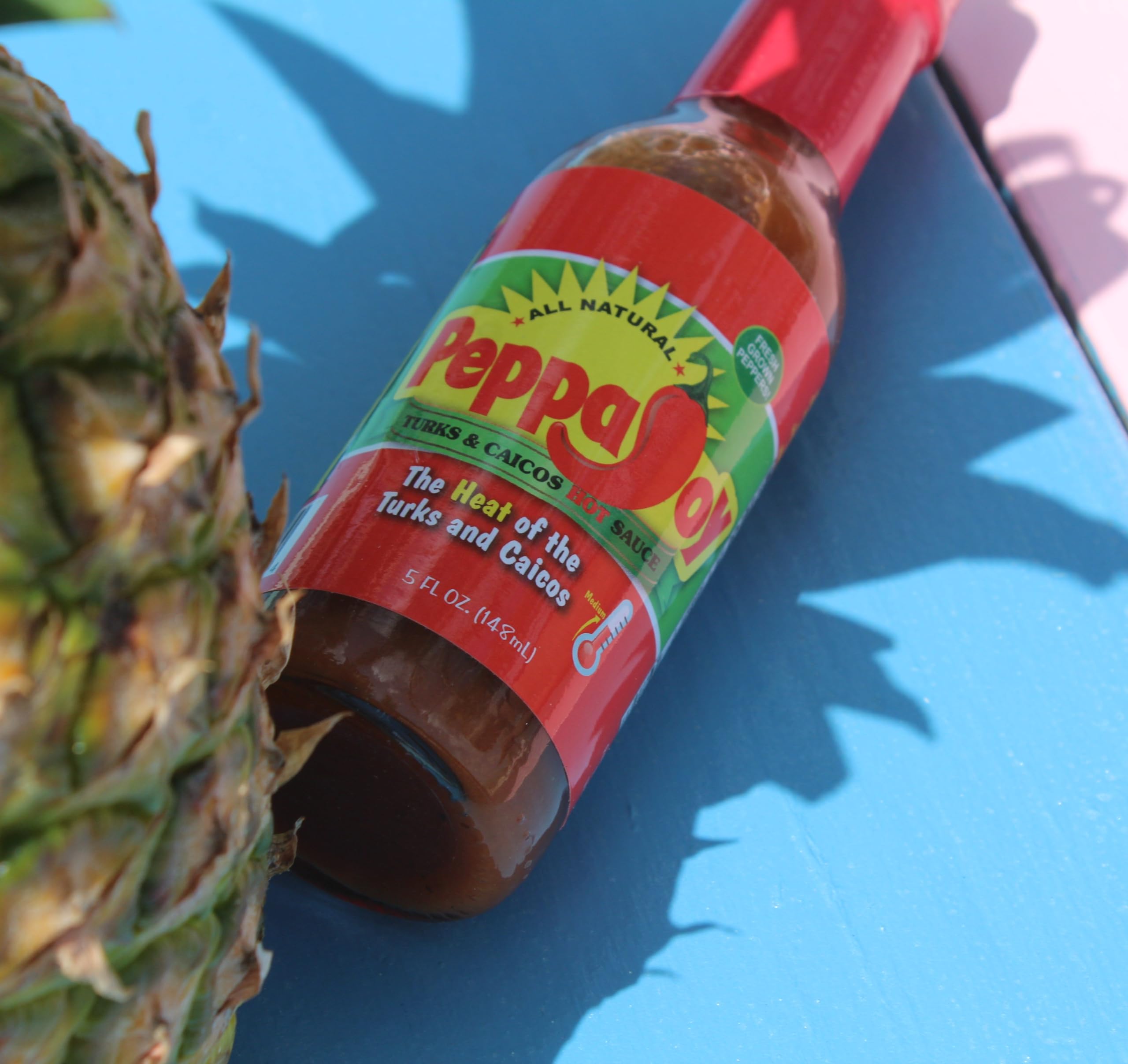 Peppajoy served with seafood illustrates brand pairing and brightening of dishes