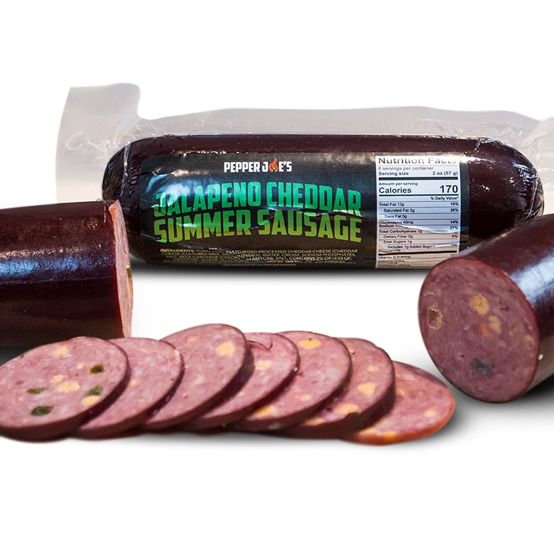 Pepper Joe's front packaging shows 12 oz log and bold spicy branding, great for gifting