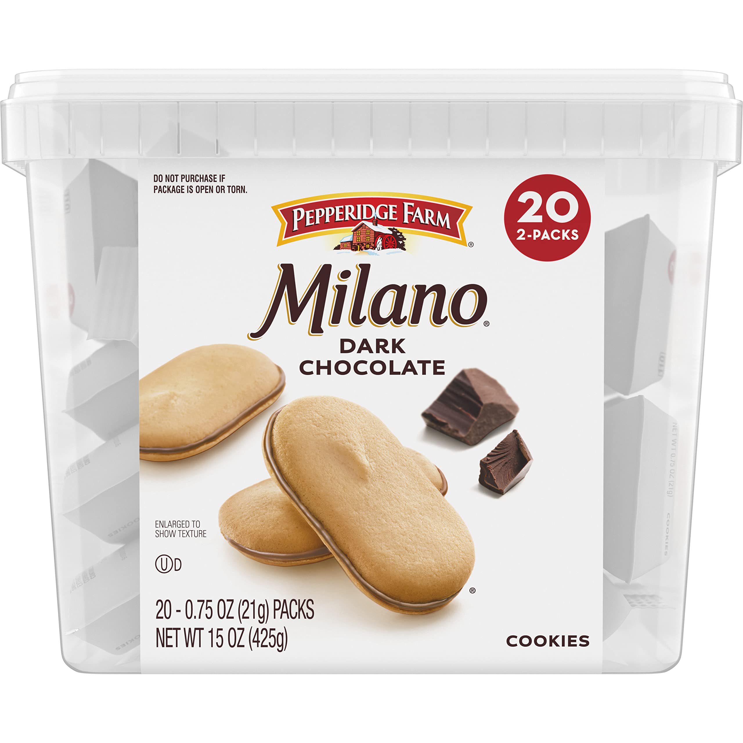 Pepperidge Farm product label and nutrition panel showing ingredient transparency