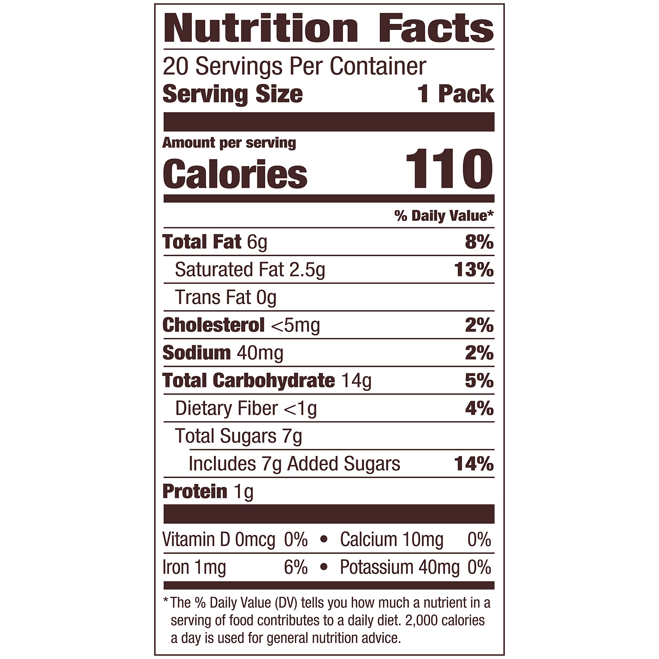 Pepperidge Farm pack in hand to illustrate compact size and easy carrying