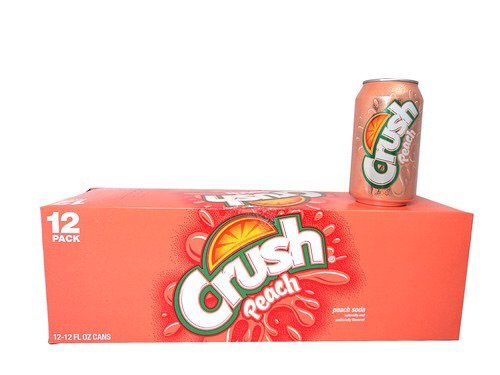Pepsi Crush Peach front can showing label and fresh look, great for parties