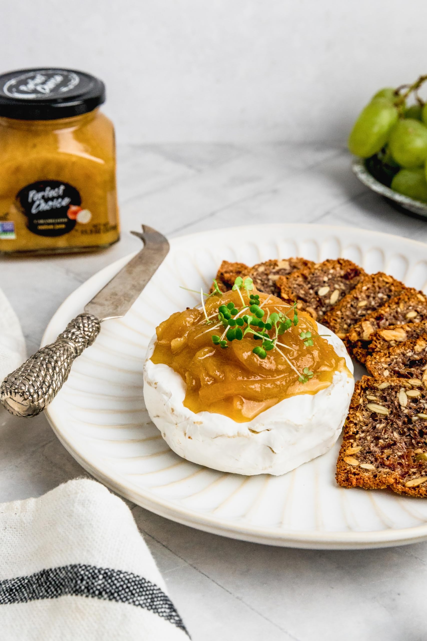 Perfect Choice spreads on a grazing board for effortless party presentation