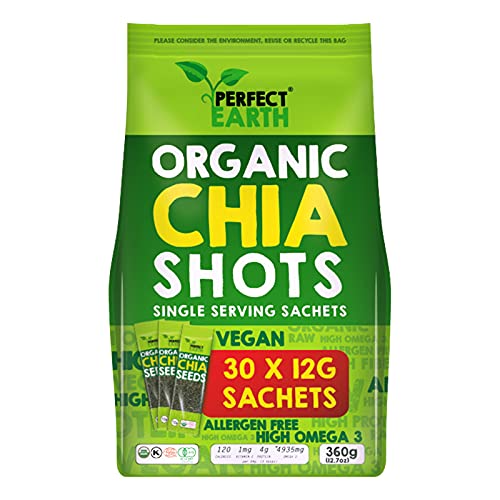 Perfect Earth front packaging showing 30 sachets and brand benefits