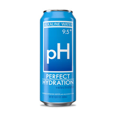 Perfect Hydration close-up of side label highlighting minerals and electrolytes benefit clarity