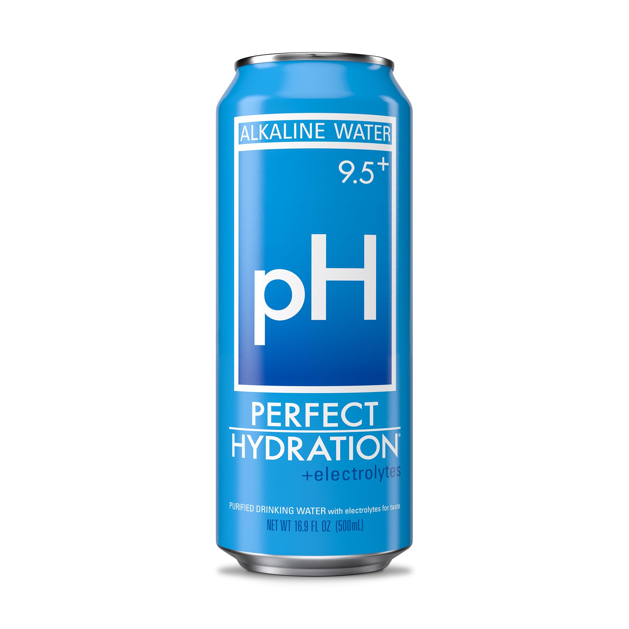 Perfect Hydration side label close-up showing minerals and ingredient clarity benefit