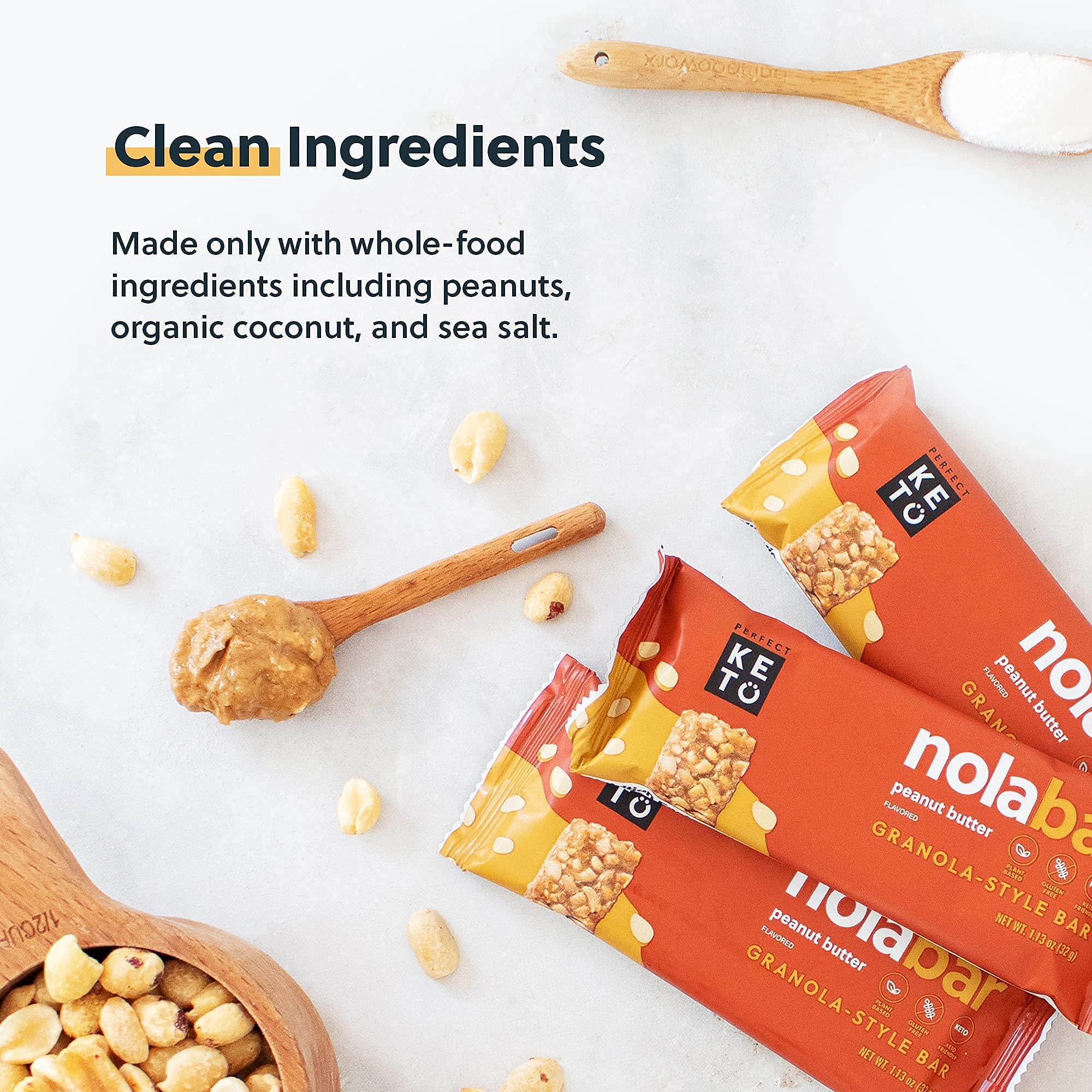 Perfect Keto bars in a lunch bag showing on-the-go low-carb snacking