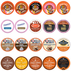 Perfect Samplers front packaging showing 20-count variety pack for easy selection