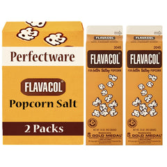 Perfectware Flavacol front view of two 35oz cartons showing packaging and quantity benefit