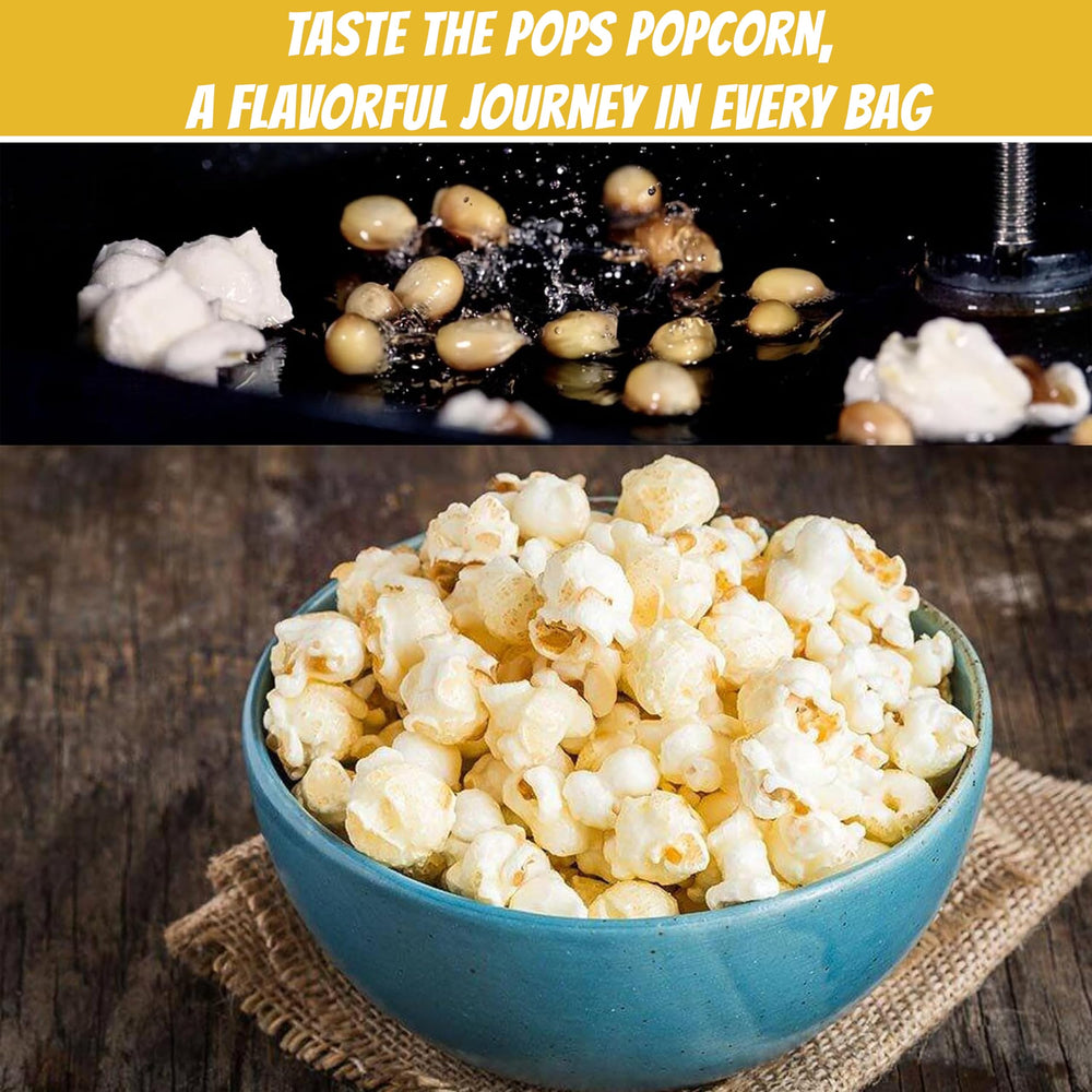 Perfectware kernels texture shot showing even-sized kernels for consistent popping
