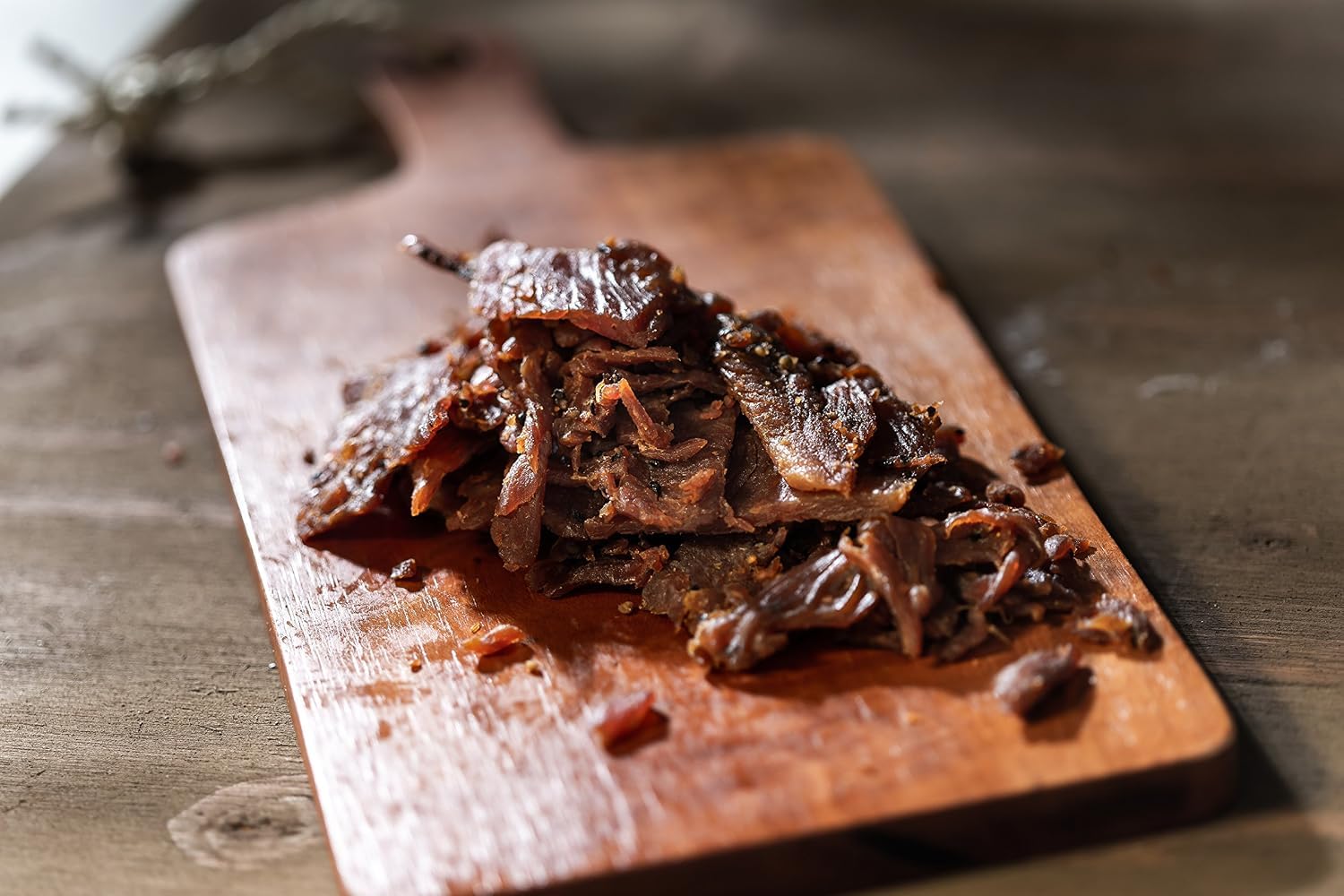 Perky Jerky nutrition label and ingredients view demonstrating gluten-free and low-carb info
