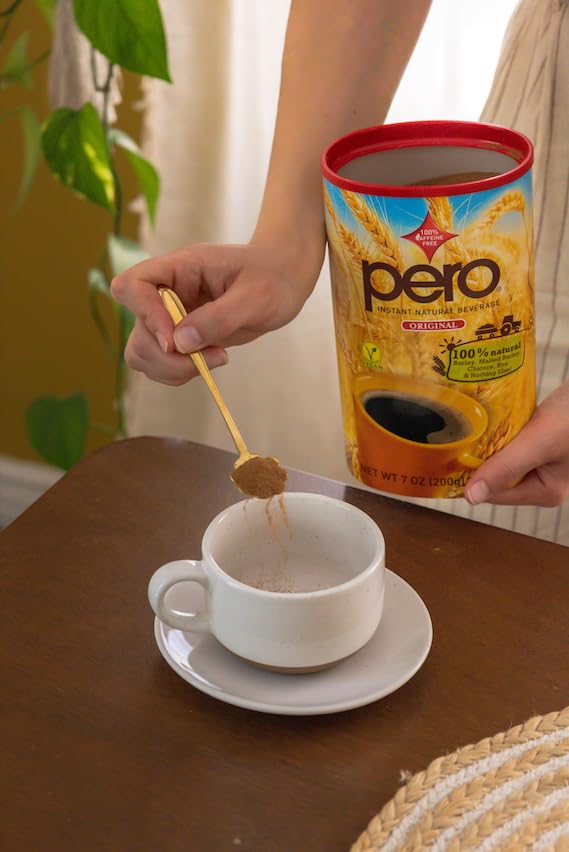 Pero roasted grains close-up highlighting natural ingredients benefit