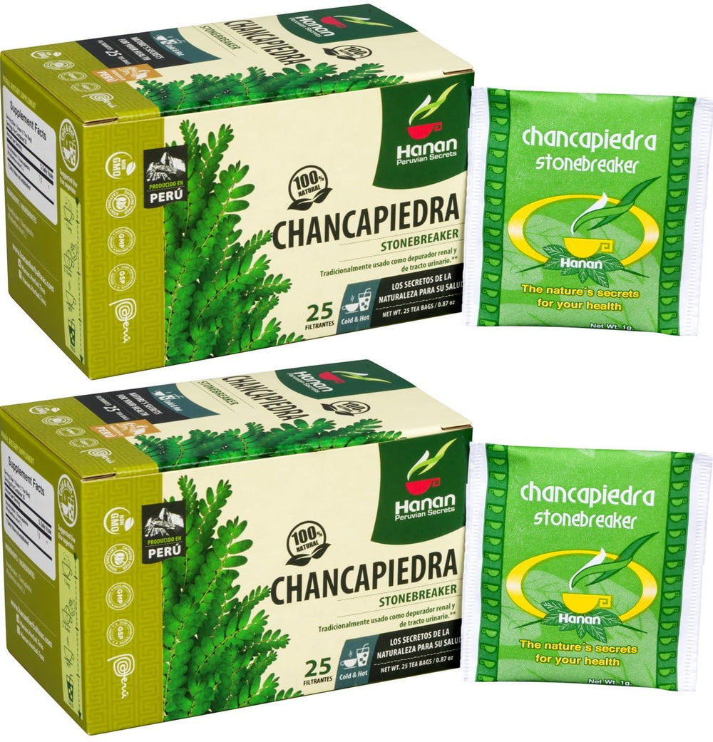 Peruvian Naturals front packaging showing 50 teabags and organic branding benefit convenience