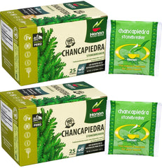 Peruvian Naturals front packaging showing 50 teabags and organic branding benefit convenience