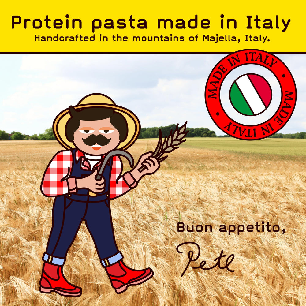 Pete's Pasta at family dinner table showing shared-meal enjoyment benefit