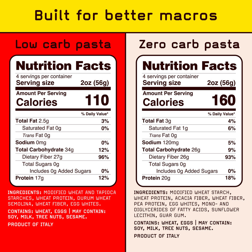 Pete's Pasta tossed in tomato sauce showing flavor compatibility