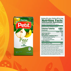 Petit close-up of pear nectar texture highlighting smooth pourable juice for recipes