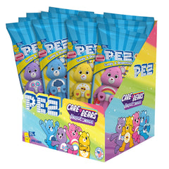 PEZ Care Bears front packaging showing dispenser and candy, playful collectible
