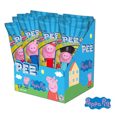 PEZ Peppa Pig front packaging showing 12-party-pack, ready for favors