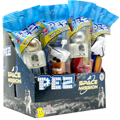 PEZ astronaut dispenser close-up highlighting detailed design and collectibility
