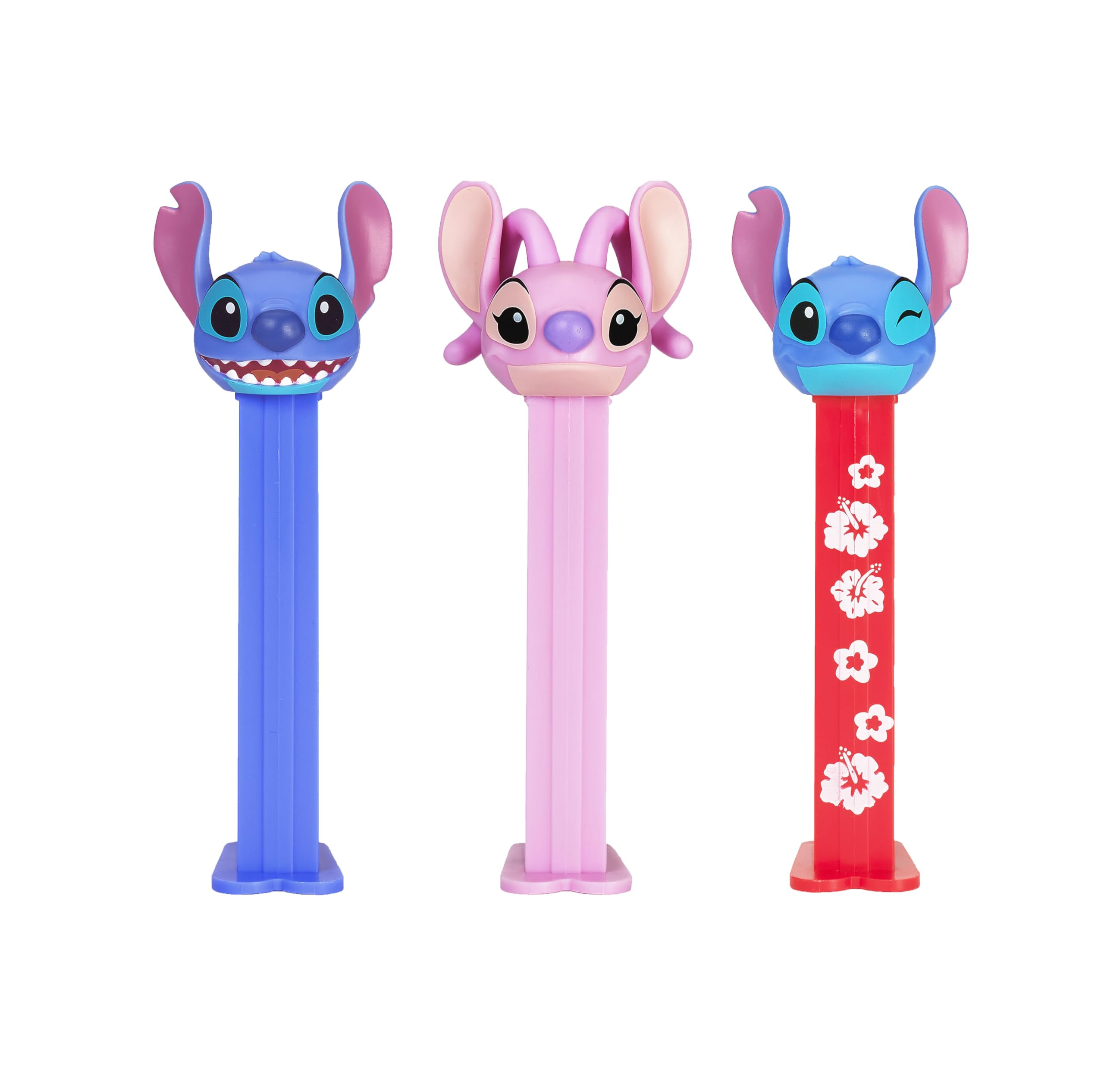 Close-up of Stitch dispenser head detail illustrating PEZ quality and collectible appeal