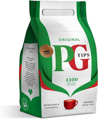 PG Tips brewed cup of tea demonstrating deep color and consistent strength