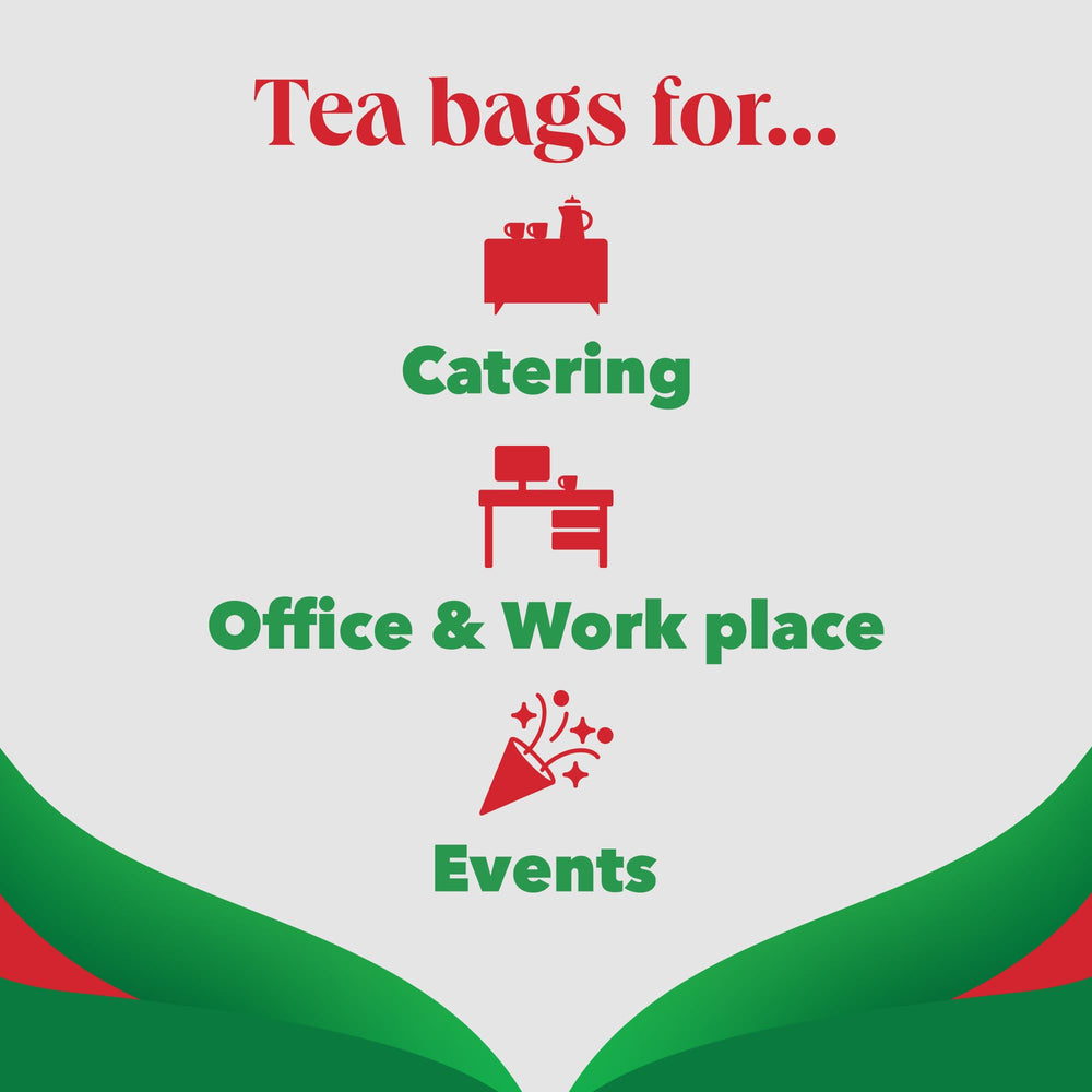PG Tips arranged at an office tea station offering convenient bulk supply