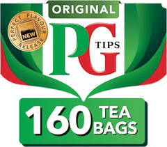 PG Tips front packaging showing value pack and convenient daily supply