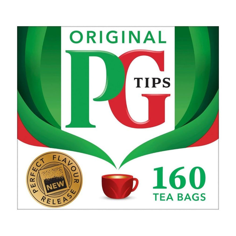 PG Tips close-up of square tea bag shape enhancing infusion