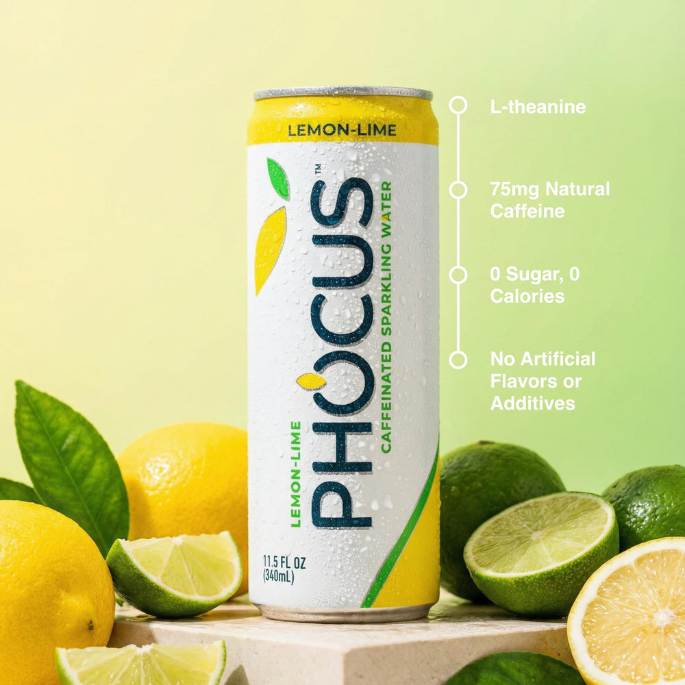 CLEAR CUT PHOCUS close-up of can carbonation and texture highlighting refreshing fizz benefit