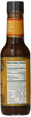 Pickapeppa mango hot sauce close-up texture highlighting smooth fruity consistency and flavor boost