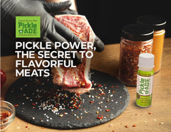 PickleAde athlete using a 3oz shot for fast electrolyte replenishment