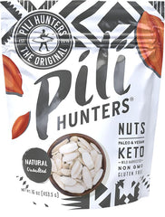 Pili Hunters front packaging showing 1 lb bag and clean ingredients benefit convenience