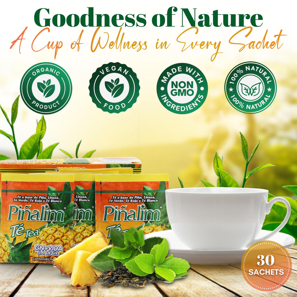 PIÑALIM tea in a kitchen setting showing easy preparation and lifestyle convenience benefit