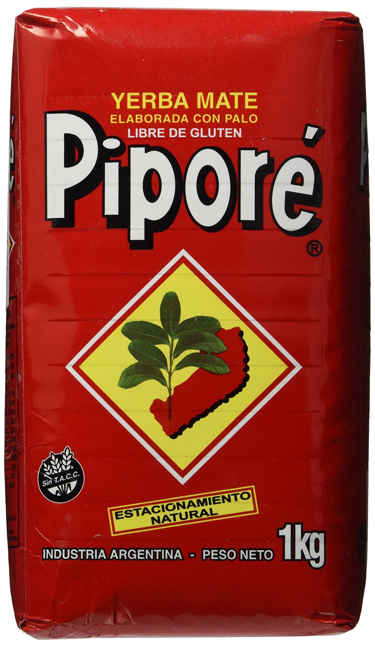Pipore front packaging showing 1 kg bag and clear brand label benefits