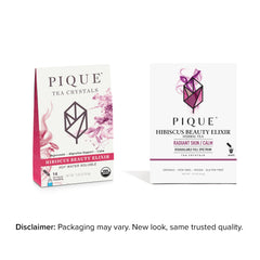 PIQUE single-serve stick closeup highlighting convenience for travel