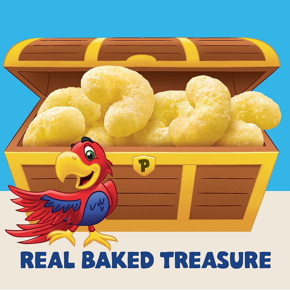 Pirate's Booty label details showing gluten-free and no-nuts ingredients for reassurance