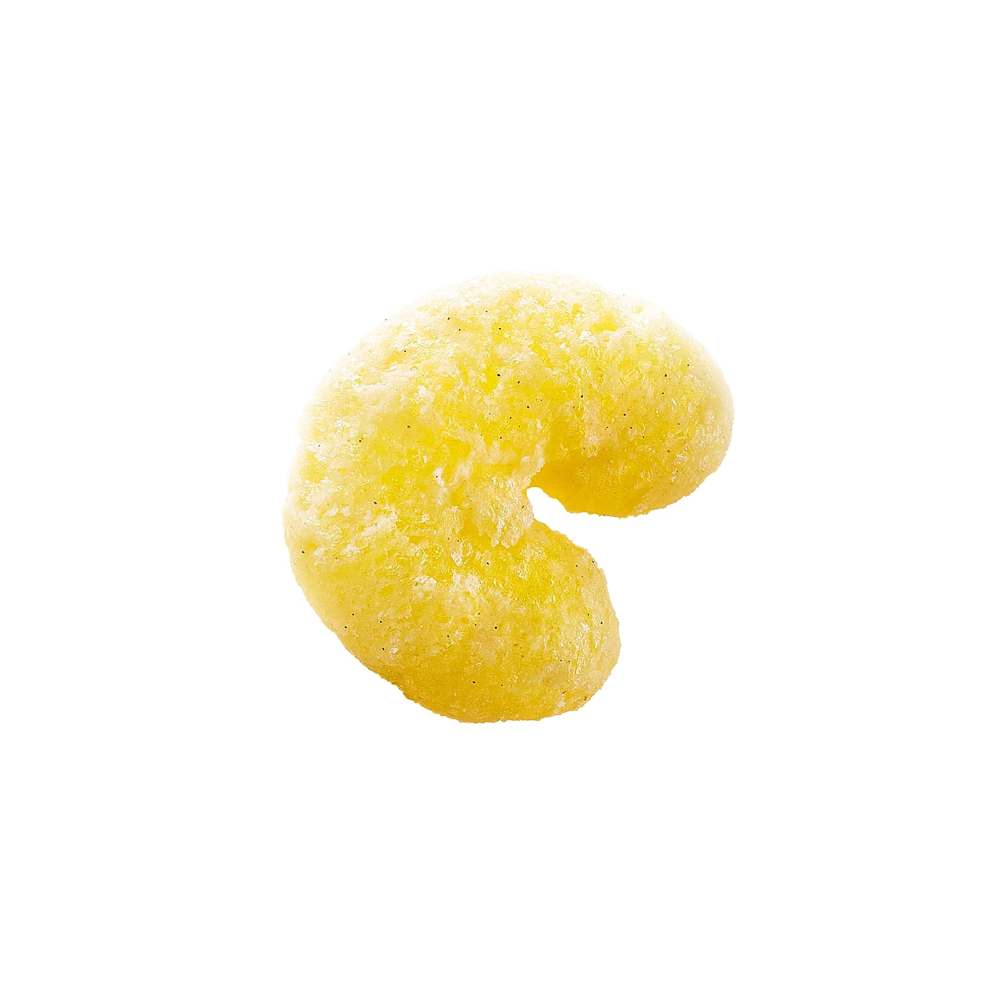 Pirate's Booty puff texture close-up highlighting airy baked crunch benefit