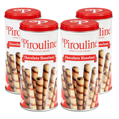 Pirouline front packaging showing tube and branding, highlighting gift-ready presentation