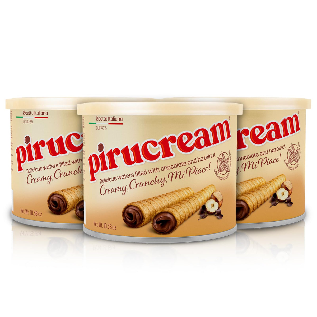 Pirucream front tin showing packaging and gifting appeal