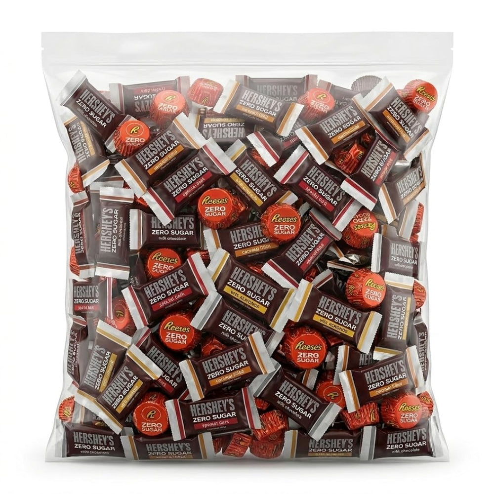 Pisoka front packaging showing assorted sugar free chocolates for easy gifting