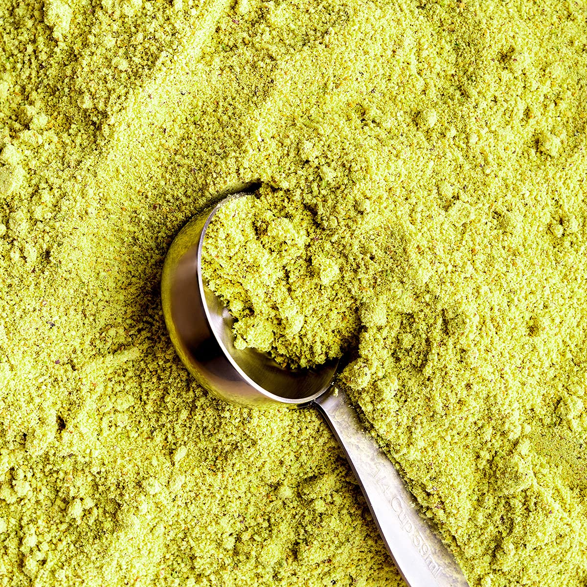 The Pistachio Factory pistachio flour mixed into pancake batter for added protein
