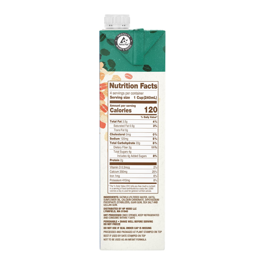 Planet Oat blended in smoothie with fruit showing thickness and flavor boost